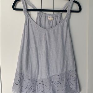 Light blue floral tank